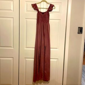 Raviya smocked Maxi Dress
